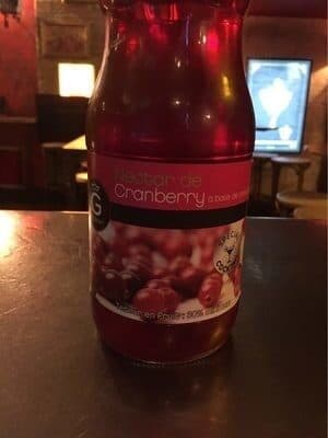 Gilbert Nectar de cranberry packshot