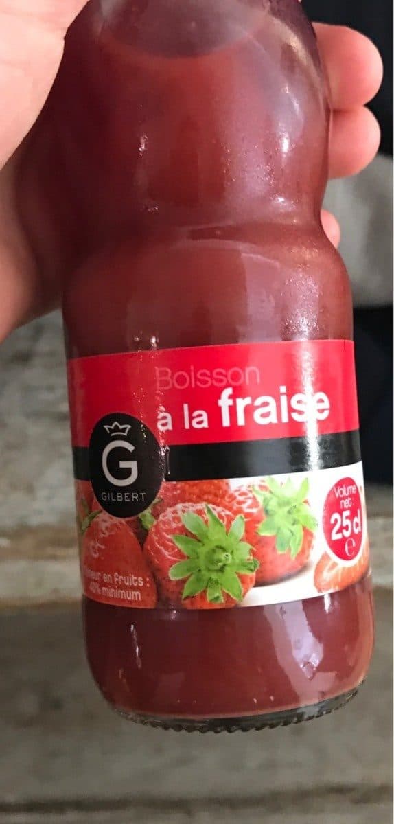 Gilbert Jus orange concentré packshot