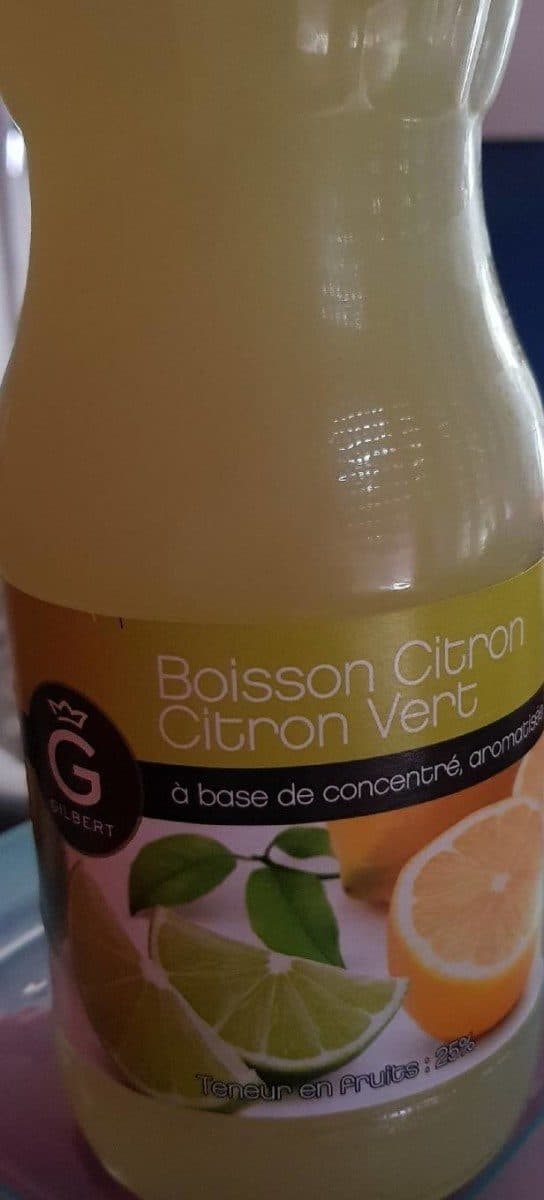 Gilbert Boisson citron packshot
