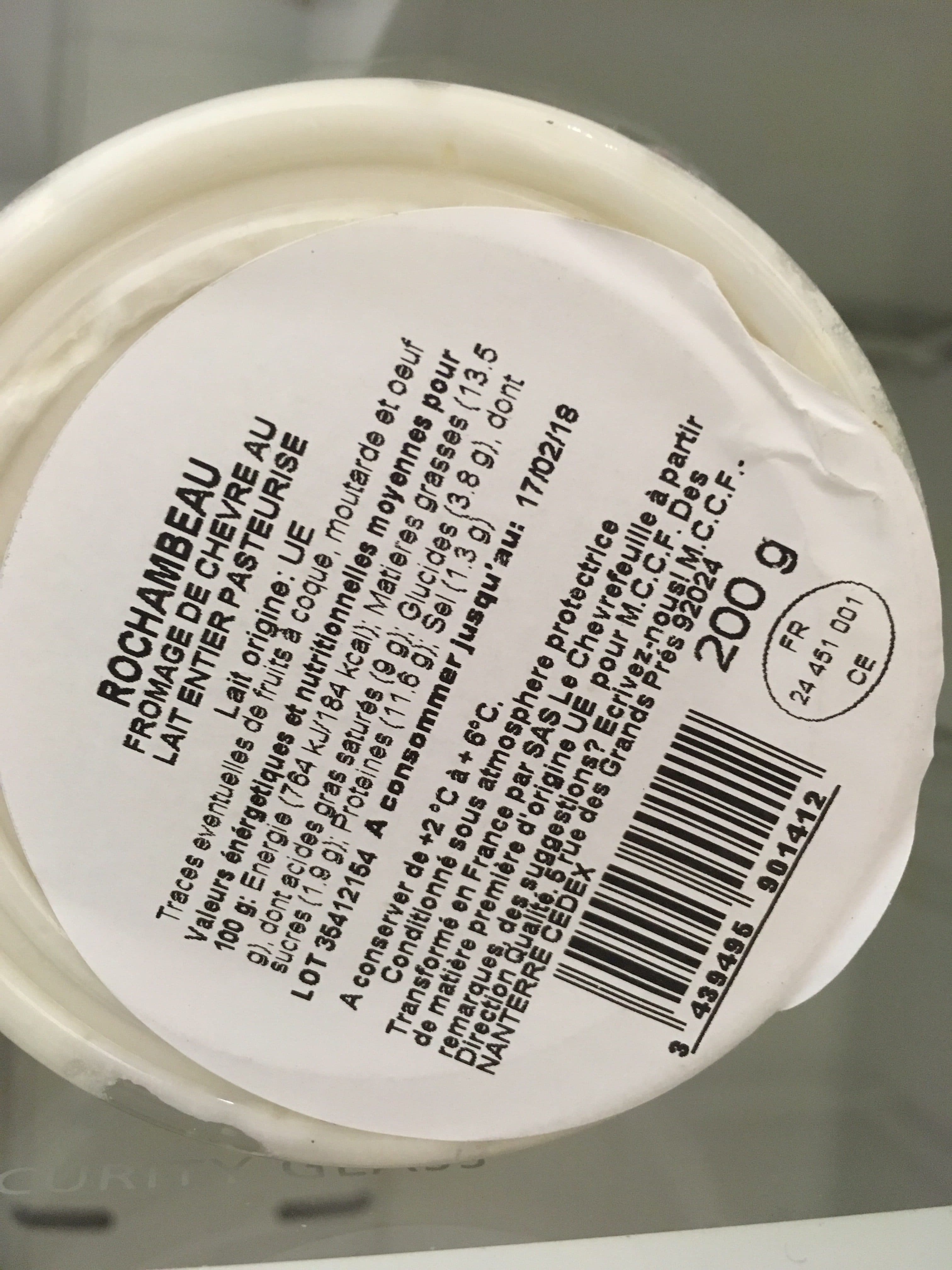 Rochambeau Fromage de chèvre packshot