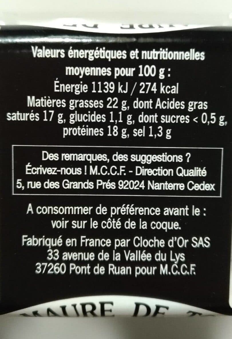 La Maison du Fromage Sainte Maure de Touraine packshot