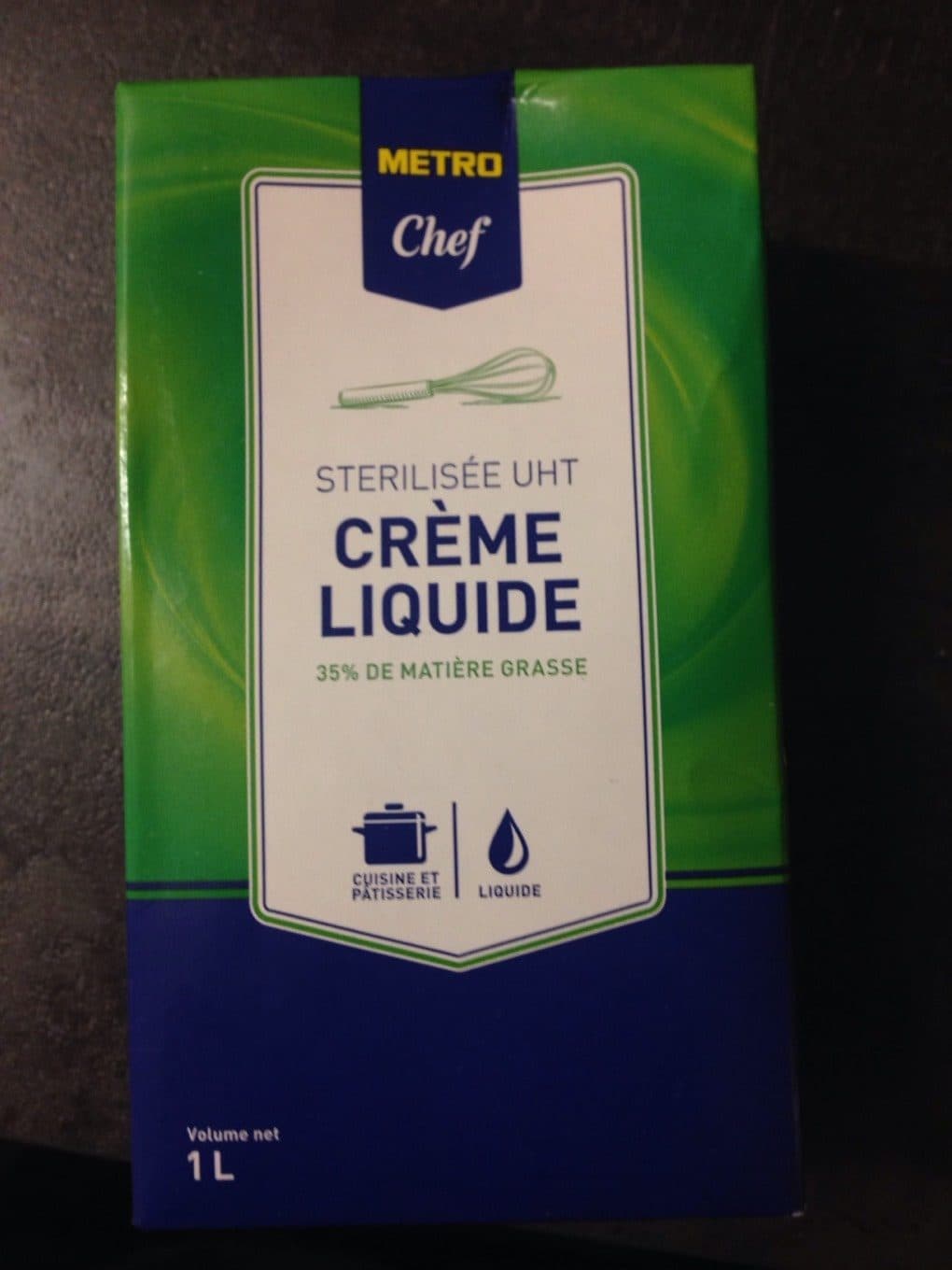 Metro Crème liquide packshot