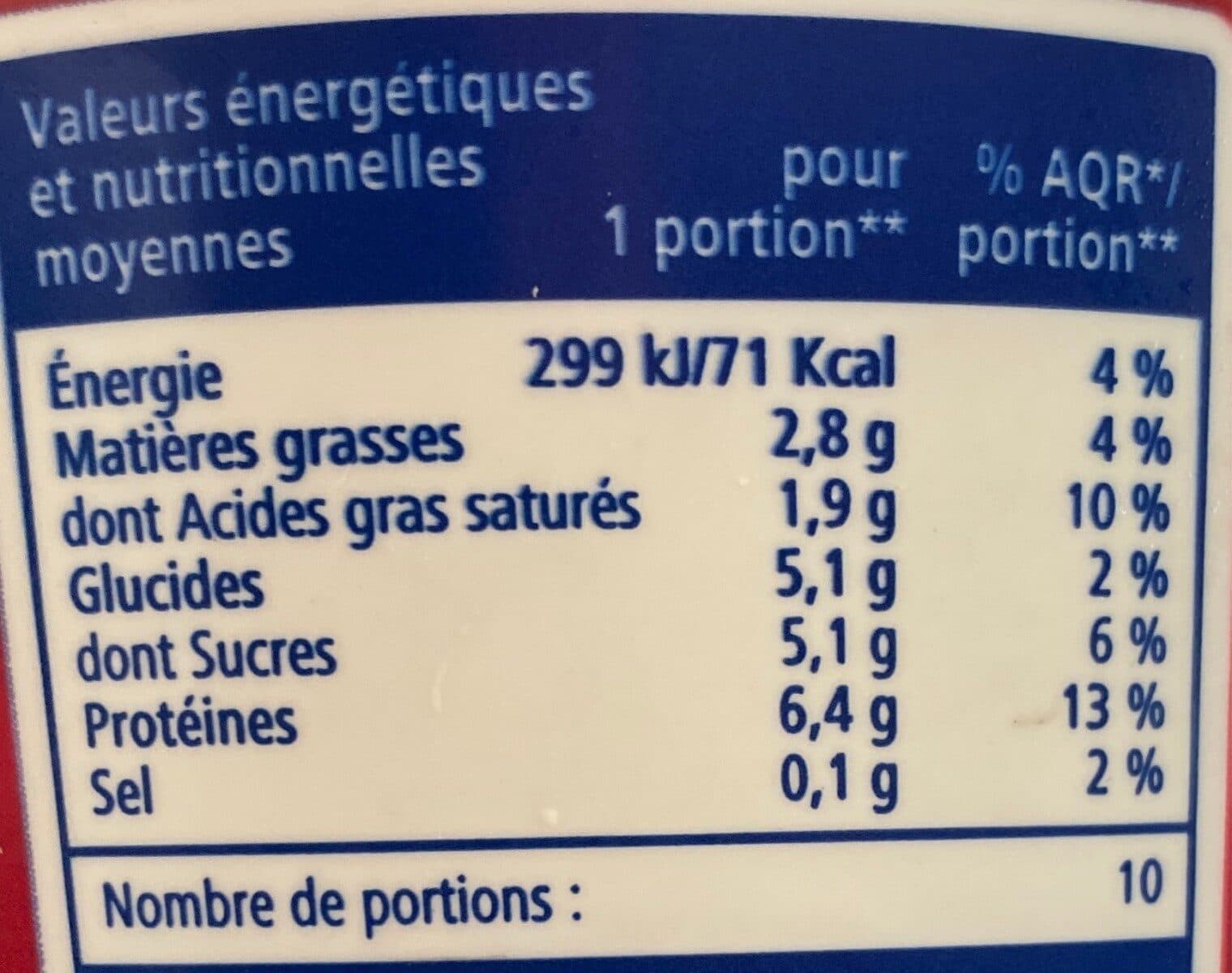 Métro Chef Fromage Blanc 2.8 % packshot