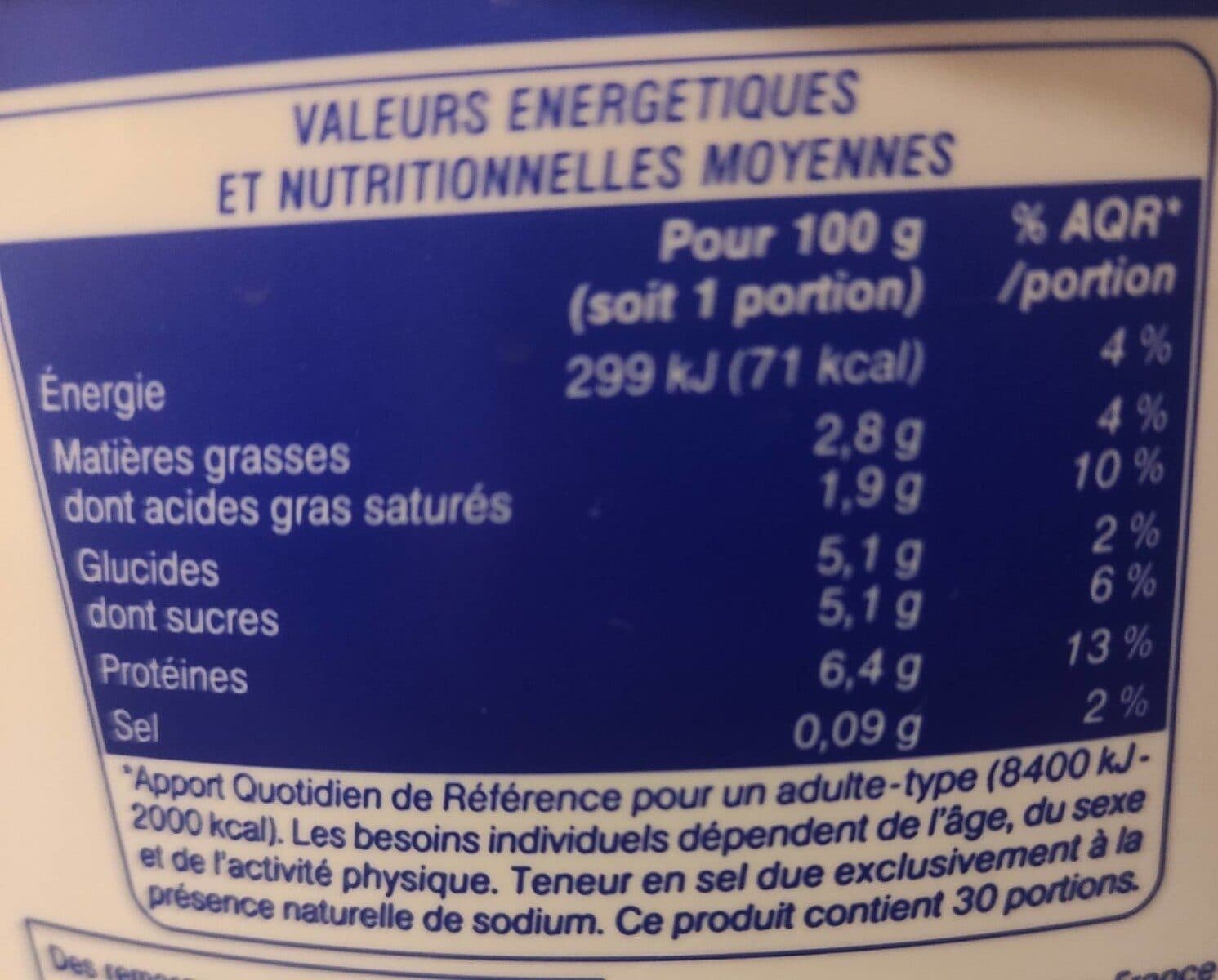 Metro Chef fromage blanc packshot