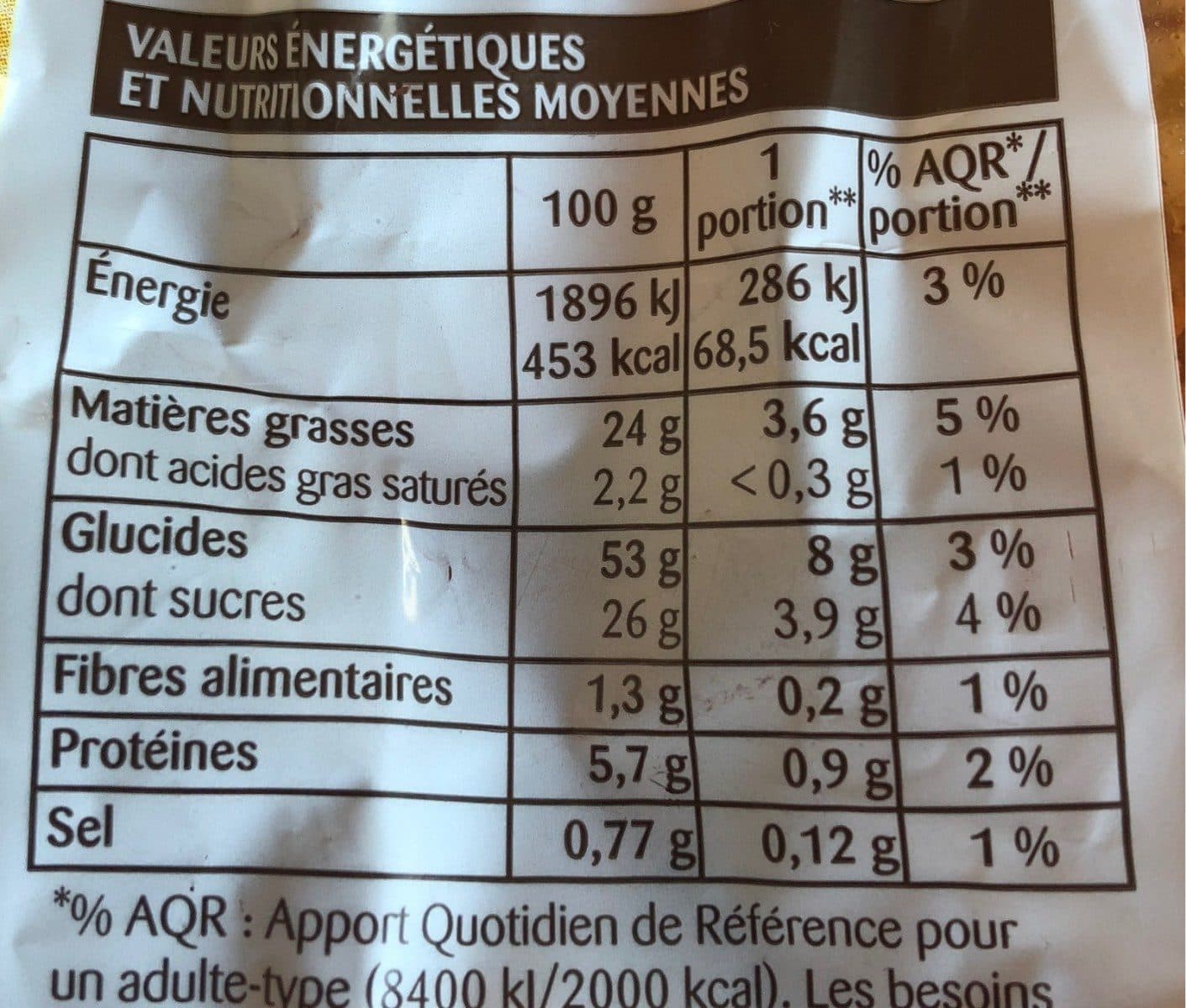 Rochambeau Madeleines coquilles aux œufs frais packshot