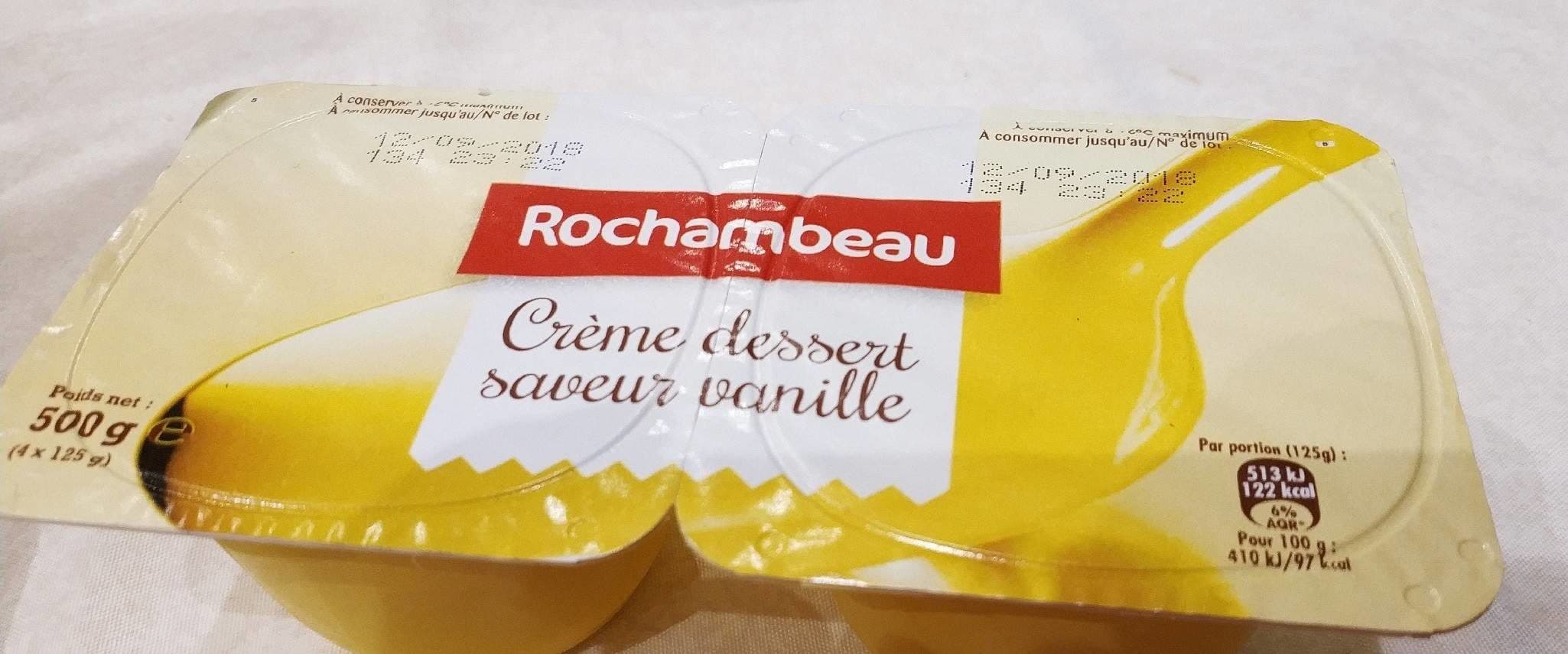 Rochambeau Crème Dessert Vanille packshot