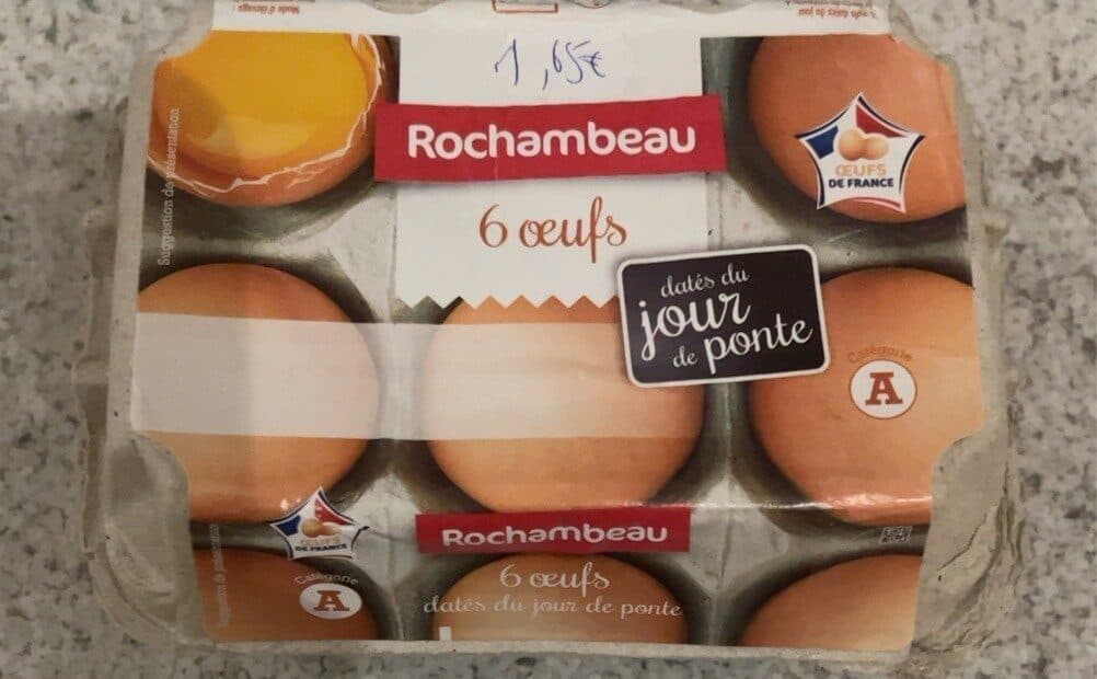 Rochambeau 6 Gros Œufs packshot