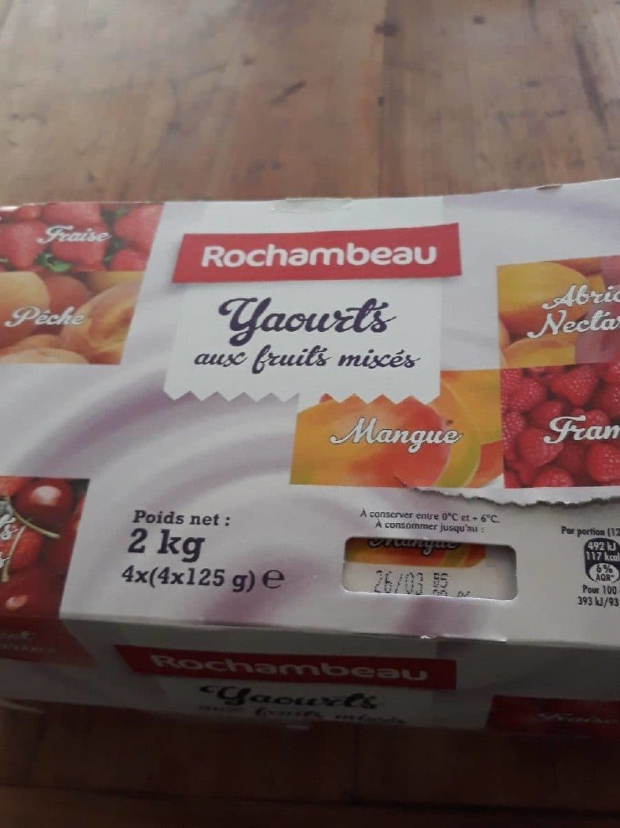 Rochambeau Yaourts aux fruits mixés packshot