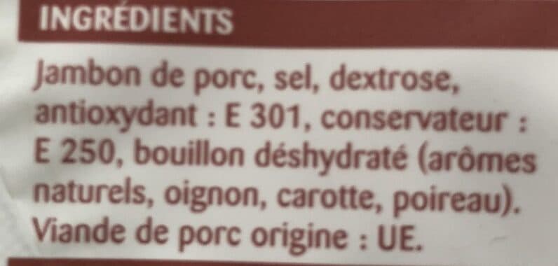 Rochambeau Jambon de Paris packshot