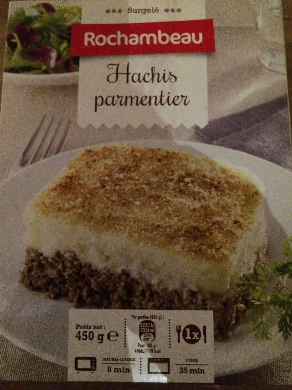ROCHAMBEAU Hachis parmentier packshot