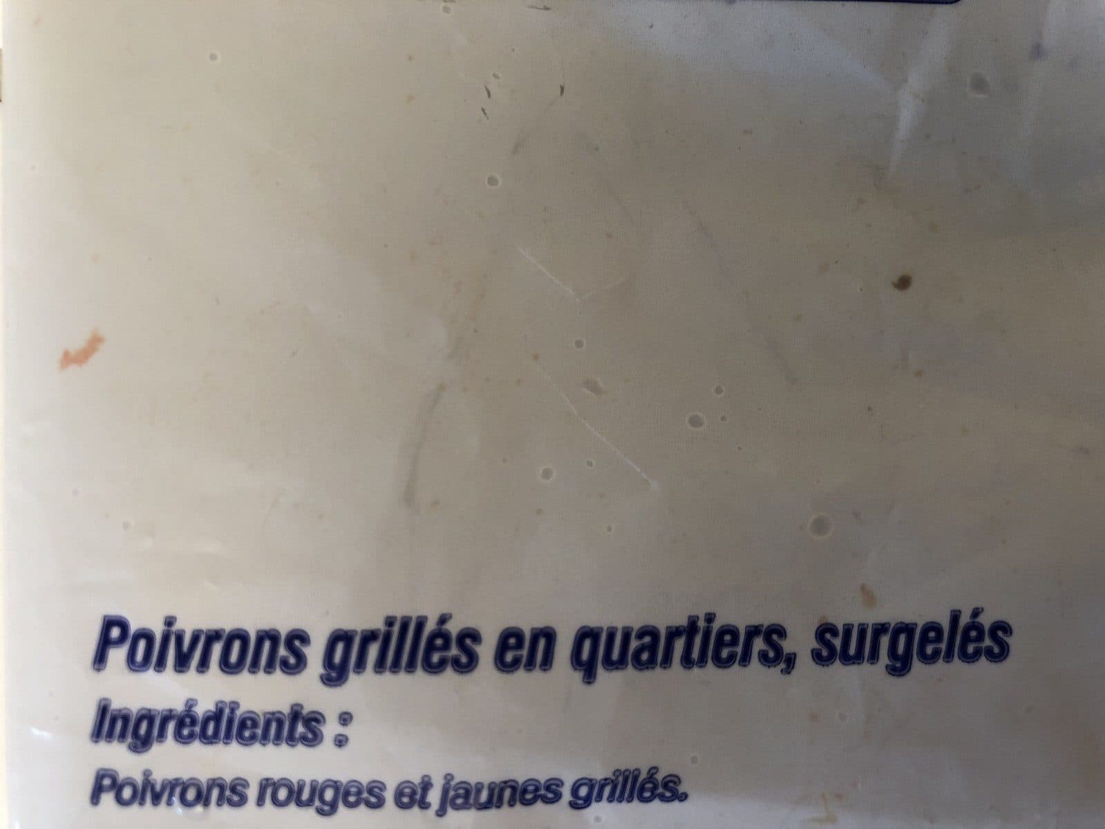 Horeca Poivrons grilles packshot