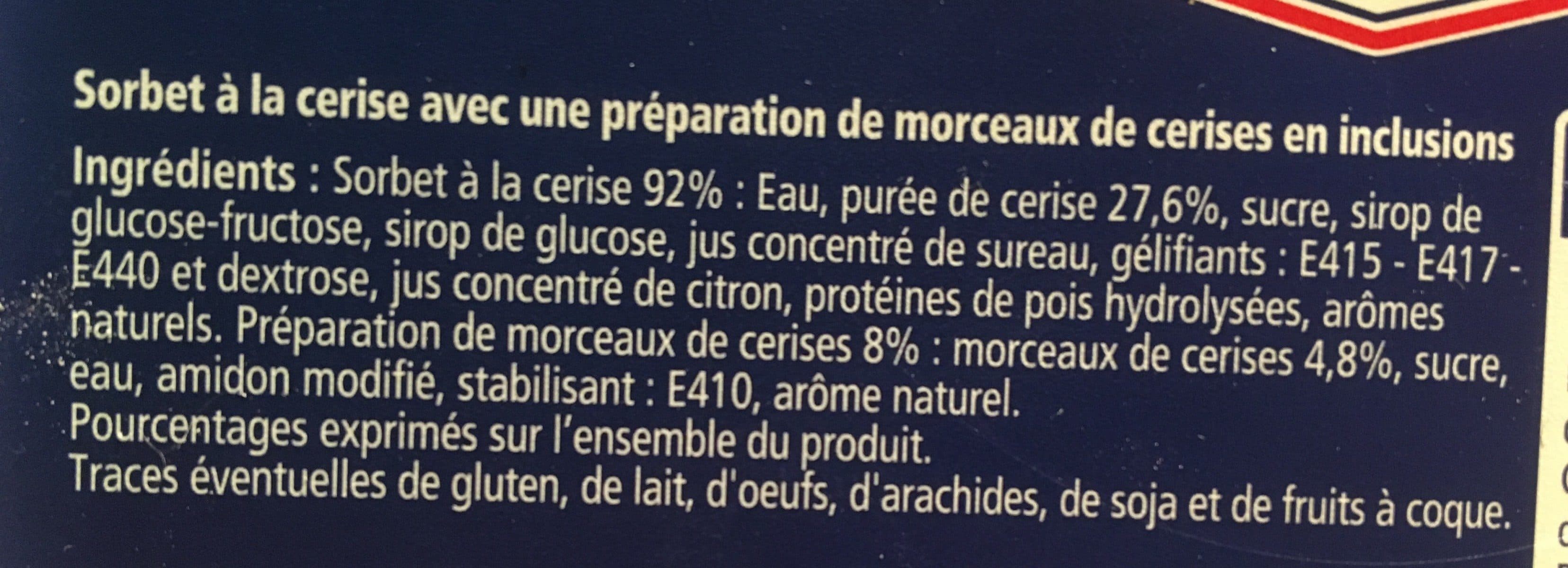 Metro Chef Sorbet cerise packshot