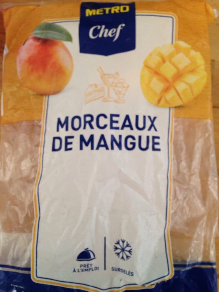 Metro Chef Morceaux de mangue surgelés packshot