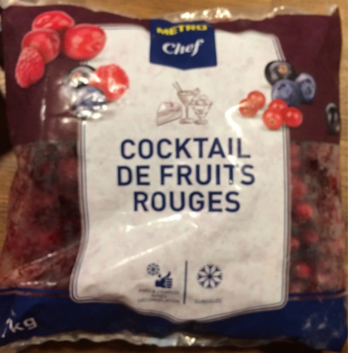 Metro Chef Cocktail de fruits rouge packshot