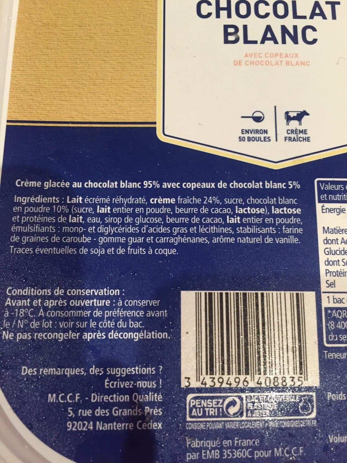 Metro Chef Creme glacee packshot