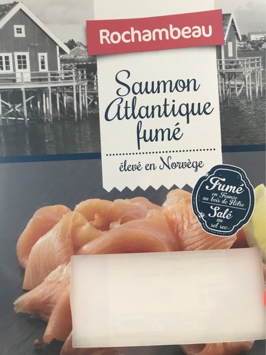 Rochambeau Saumon Atlantique fumé packshot