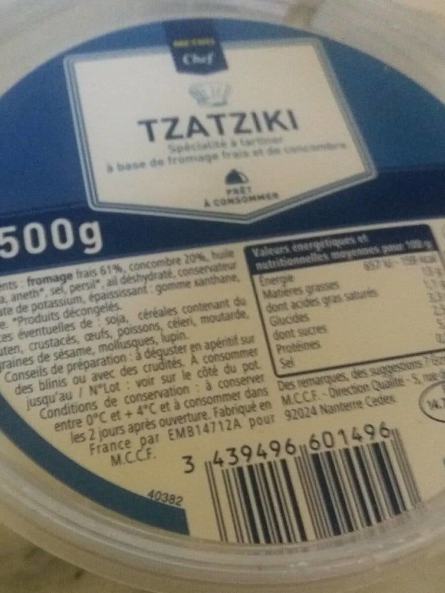 Horeca Tzatziki packshot