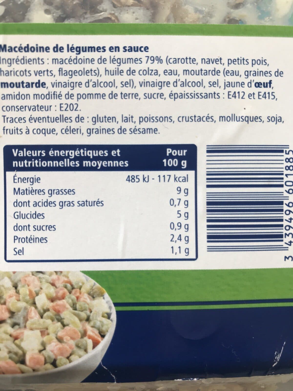 Metro Chef Macedoine de legumes - mayonnaise packshot