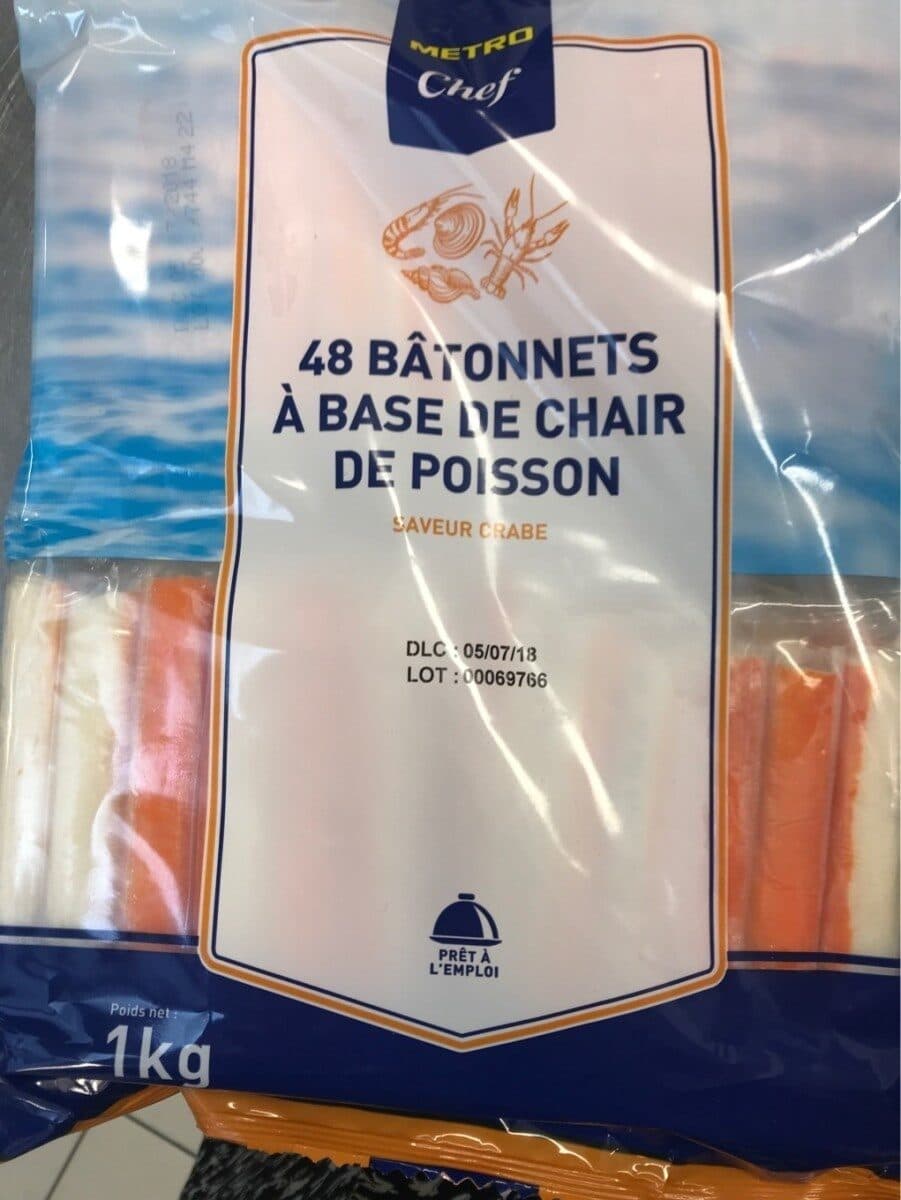Metro Batonnets chair de crabe packshot