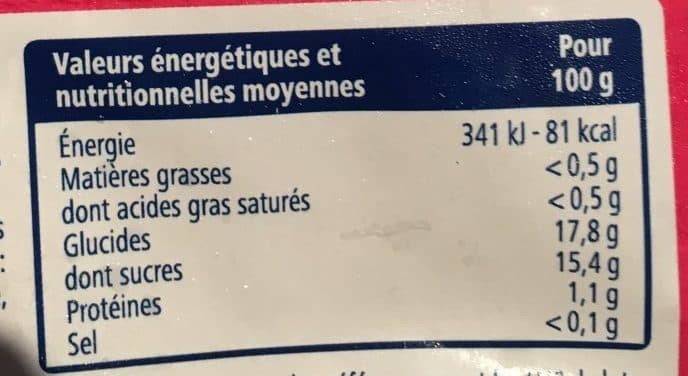 Metro Purée de Framboises packshot