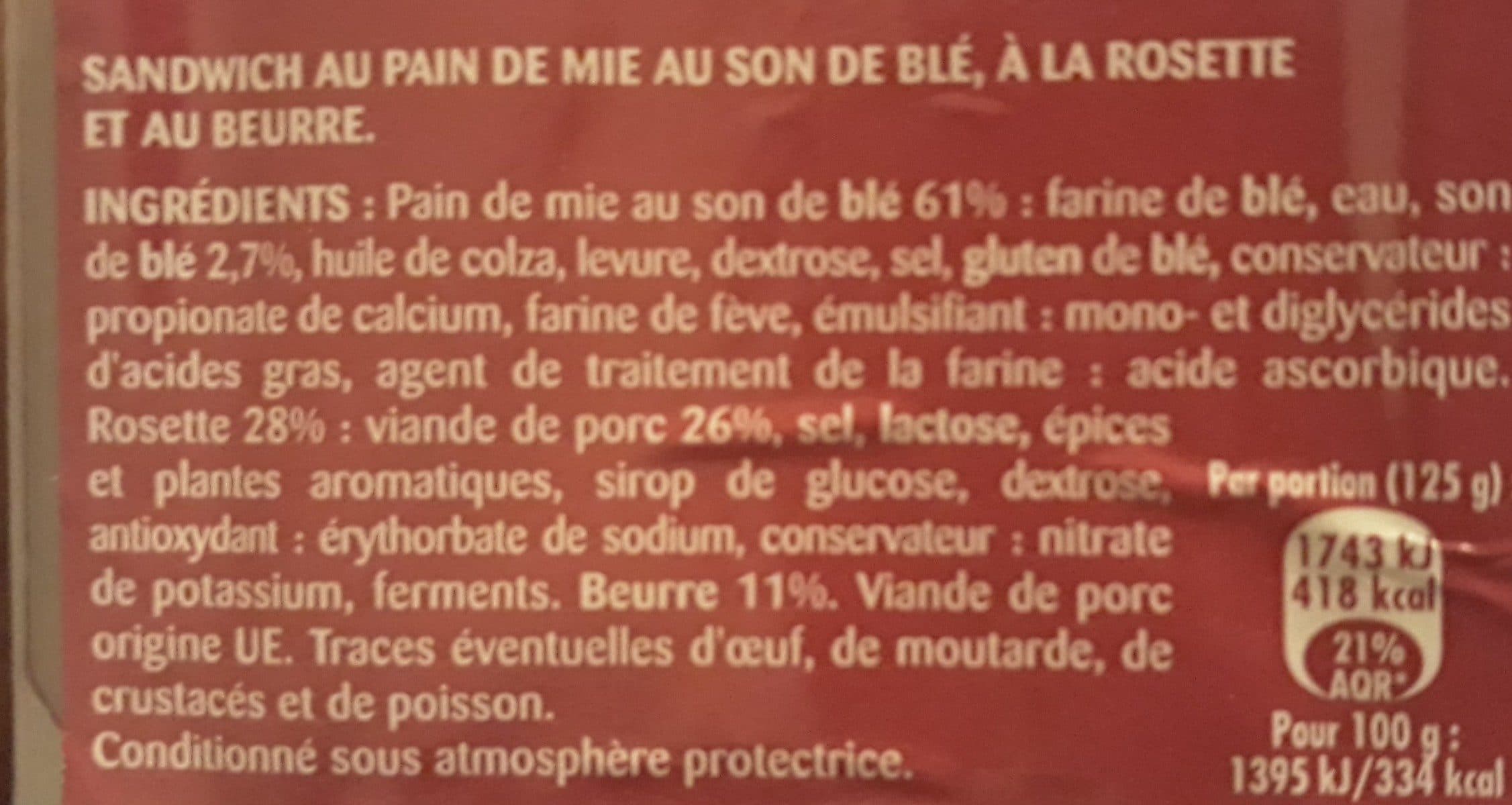 Metro Chef Rosette beurre packshot