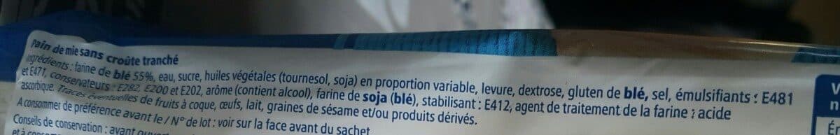 Metro Chef Pain de mie nature sans croute packshot