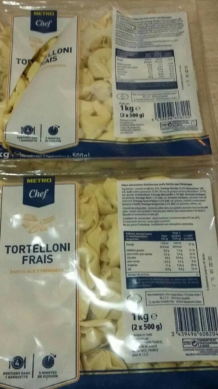 Metro Tortelloni frais packshot
