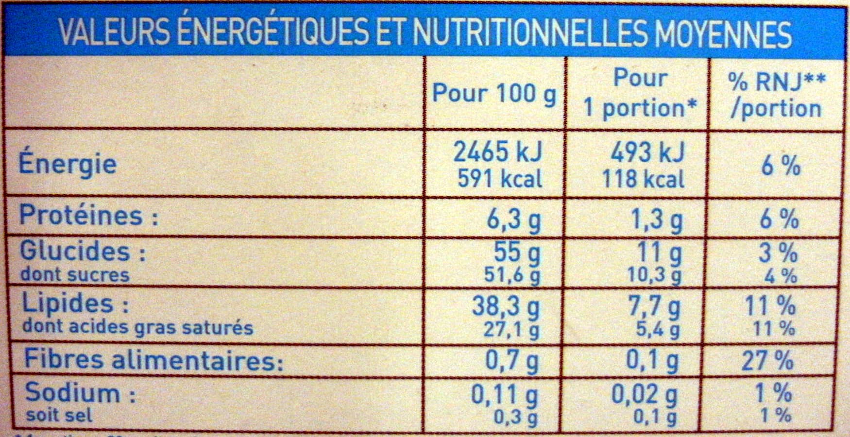Rochambeau Chocolat blanc noix de coco caramélisée packshot