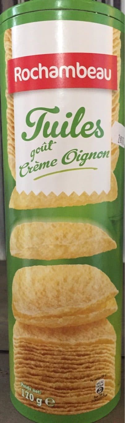 Rochambeau Tuiles goût Crème Oignon packshot