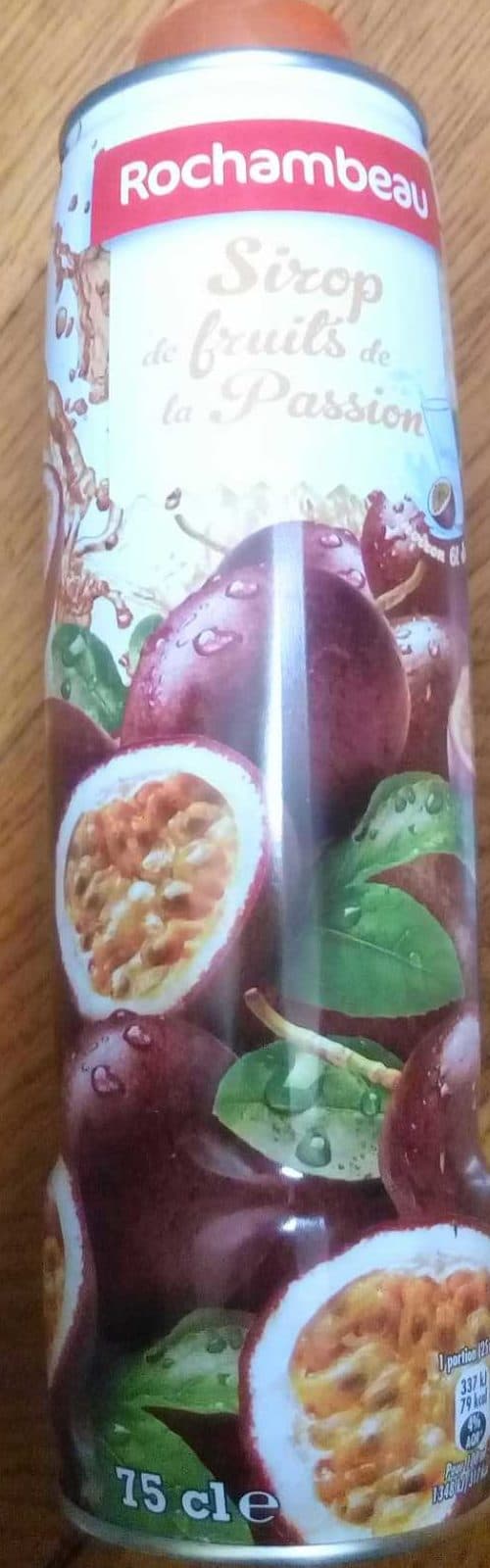 Rochambeau Sirop de fruits de la passion packshot