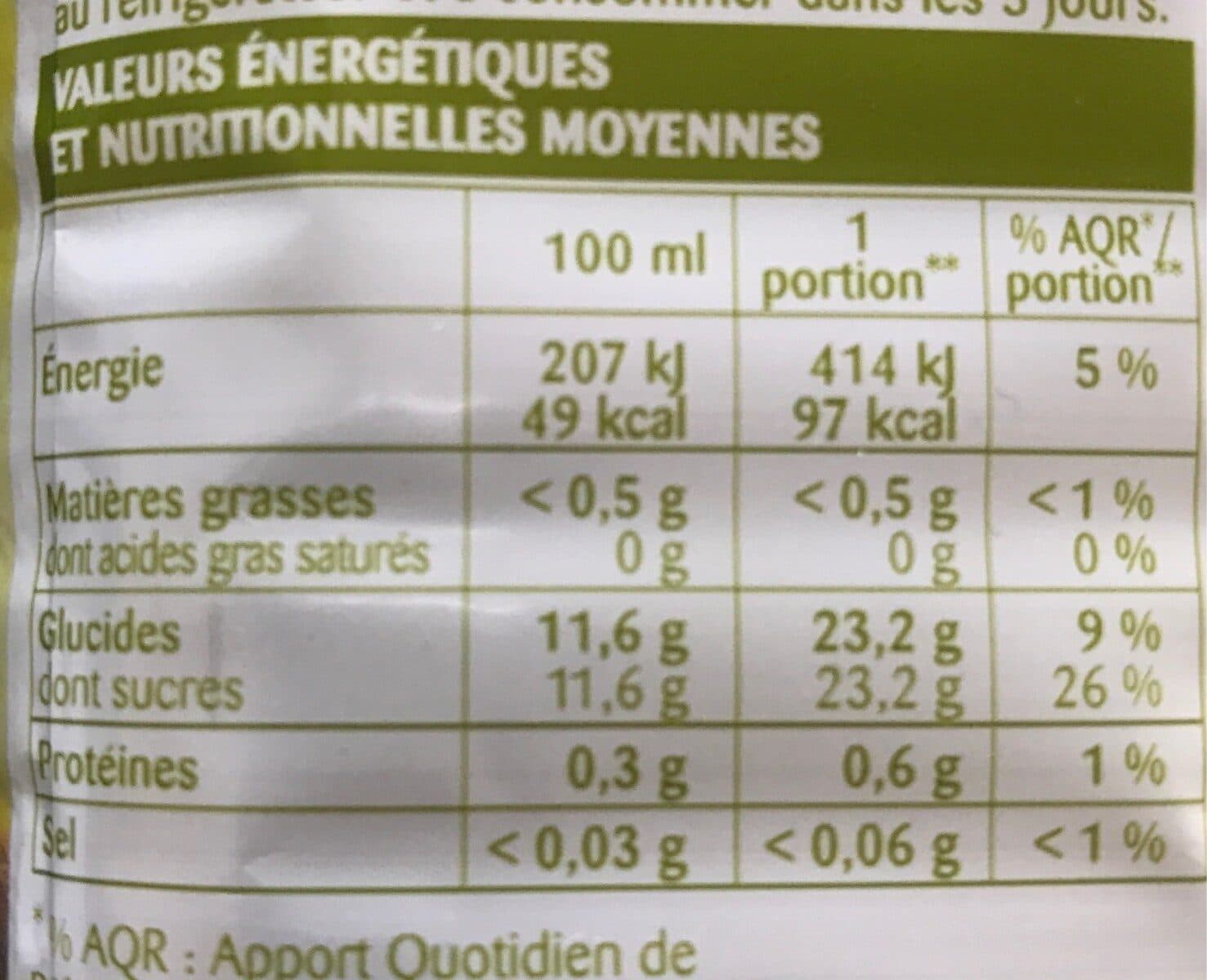 Rochambeau Pur Jus d'Ananas packshot