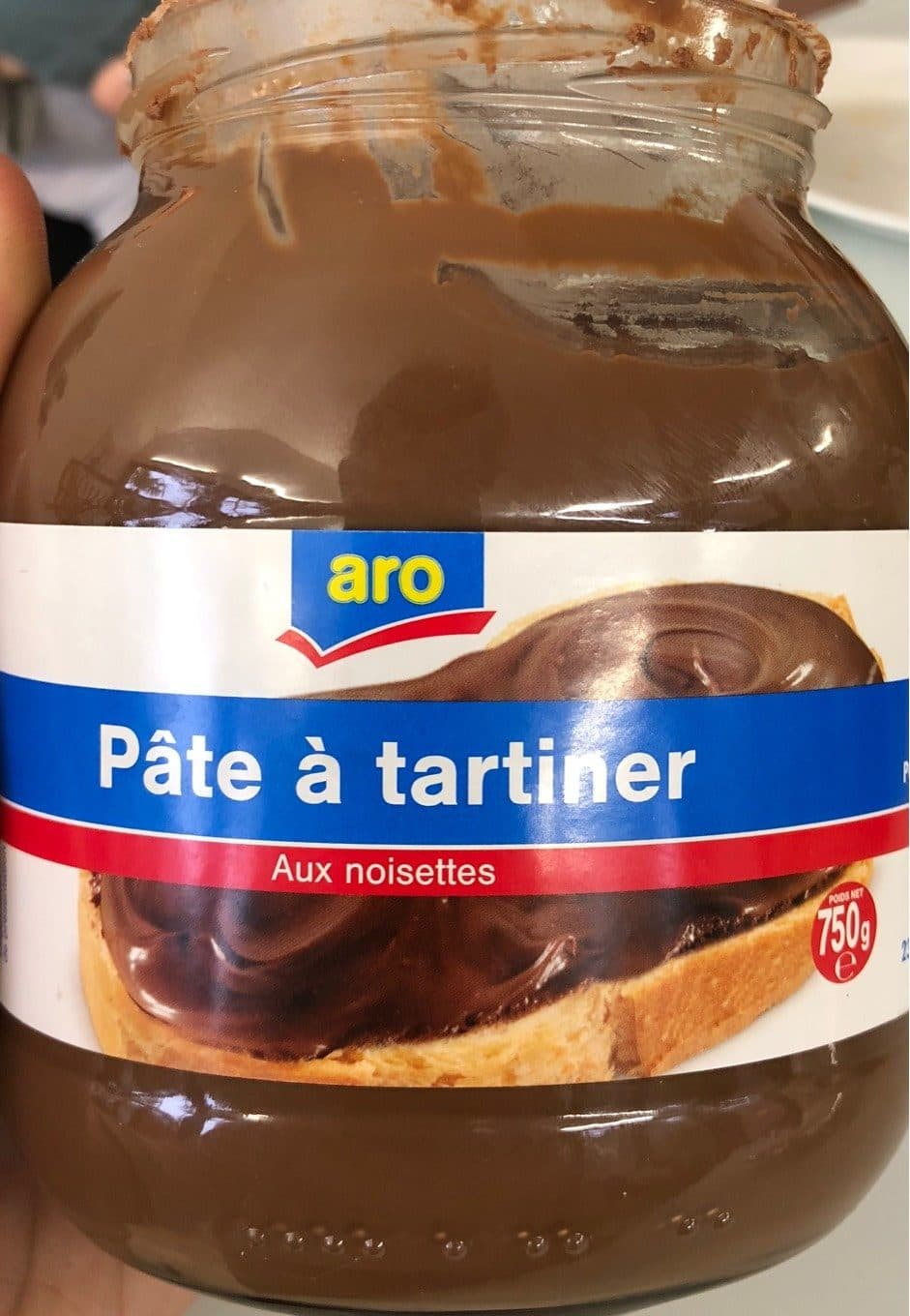 Aro Pâte à tartiner aux noisettes packshot