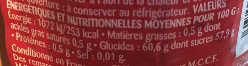 Rochambeau Confiture de framboise packshot