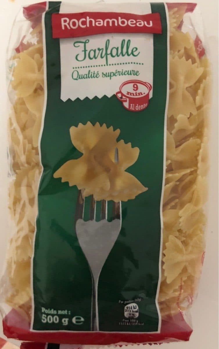 Rochambeau Farfalle 500g packshot
