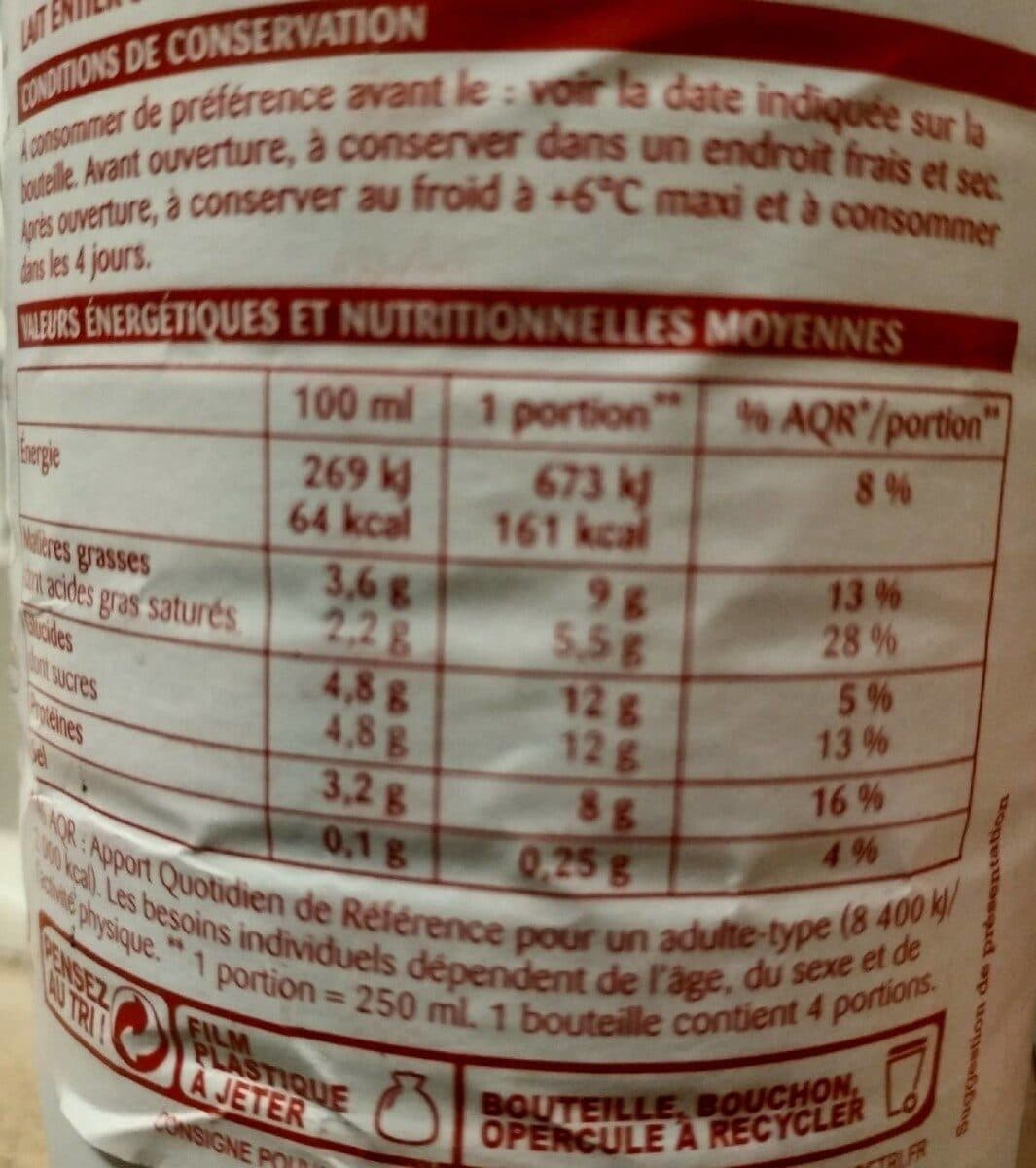 Rochambeau Lait (Lait Entier) packshot