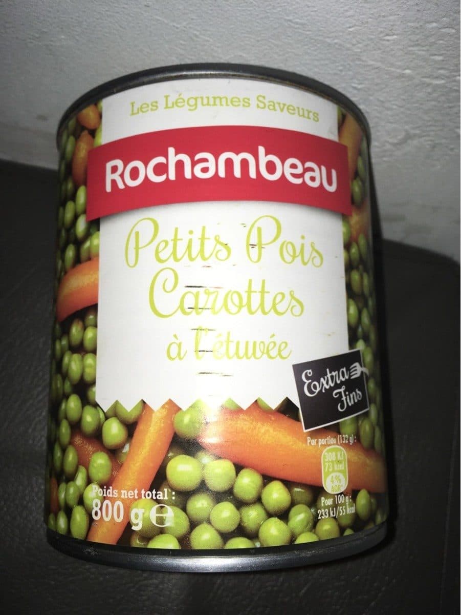 MCCF (Métro Cash & Carry France) Petits Pois Carottes à l'étuvée (Extra Fins) packshot