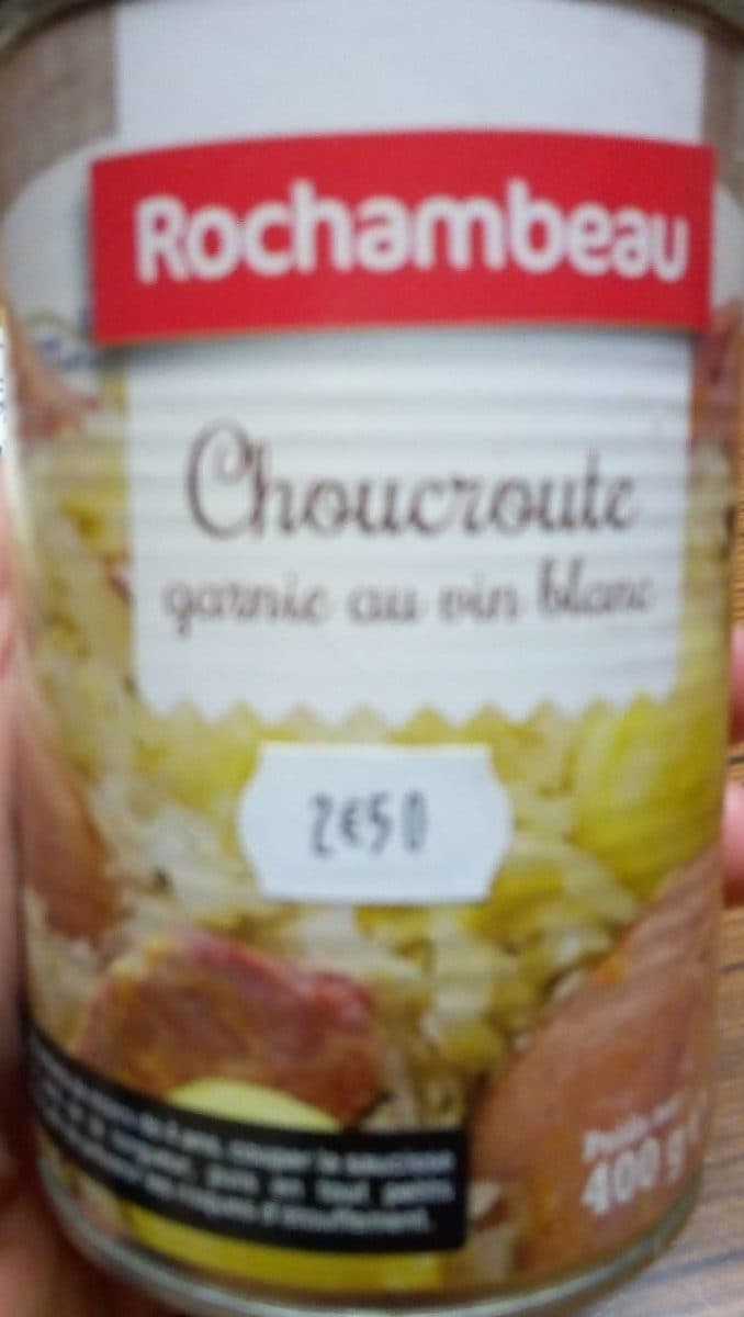 Rochambeau Choucroute packshot