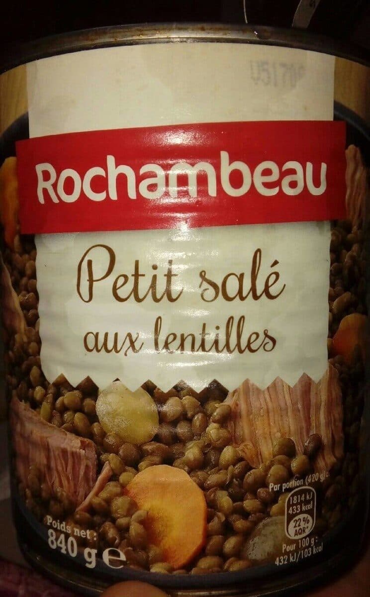 Rochambeau Petit salé aux lentilles packshot