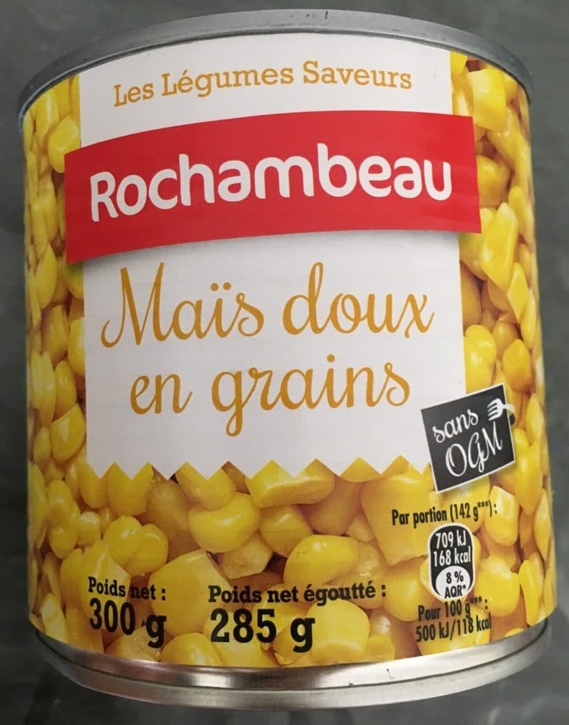 Rochambeau Maïs doux en grains packshot