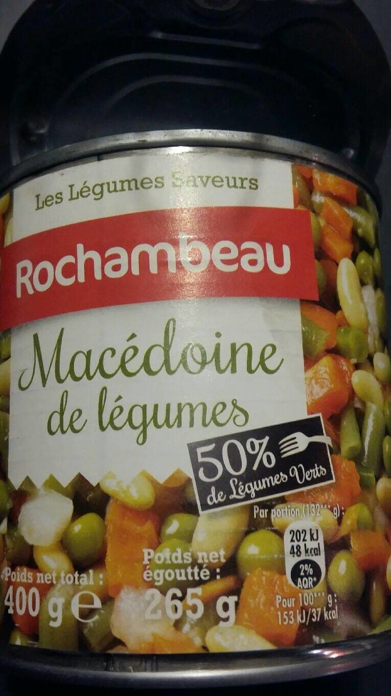 Rochambeau Macédoine de légumes packshot