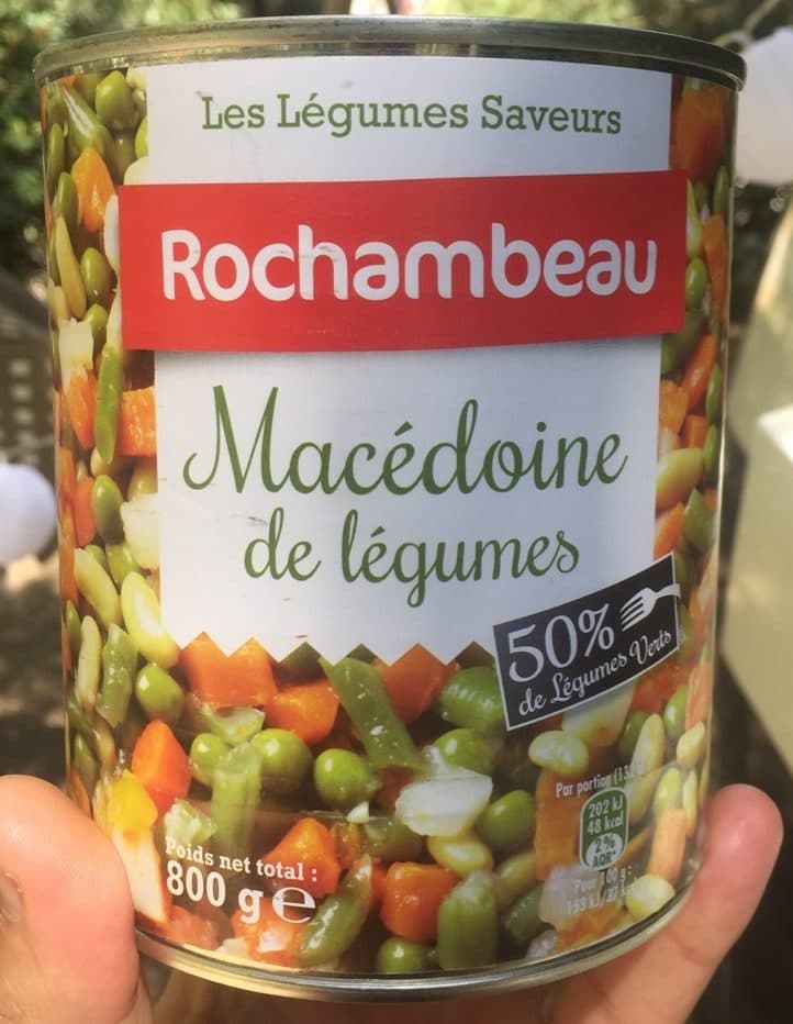 Rochambeau Macedoines aux legumes packshot