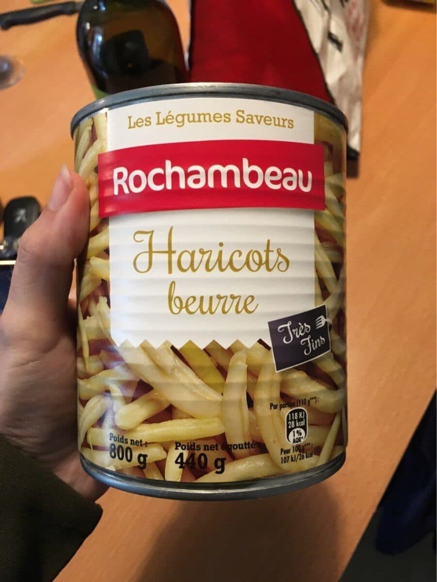 Rochambeau Haricots beurre packshot