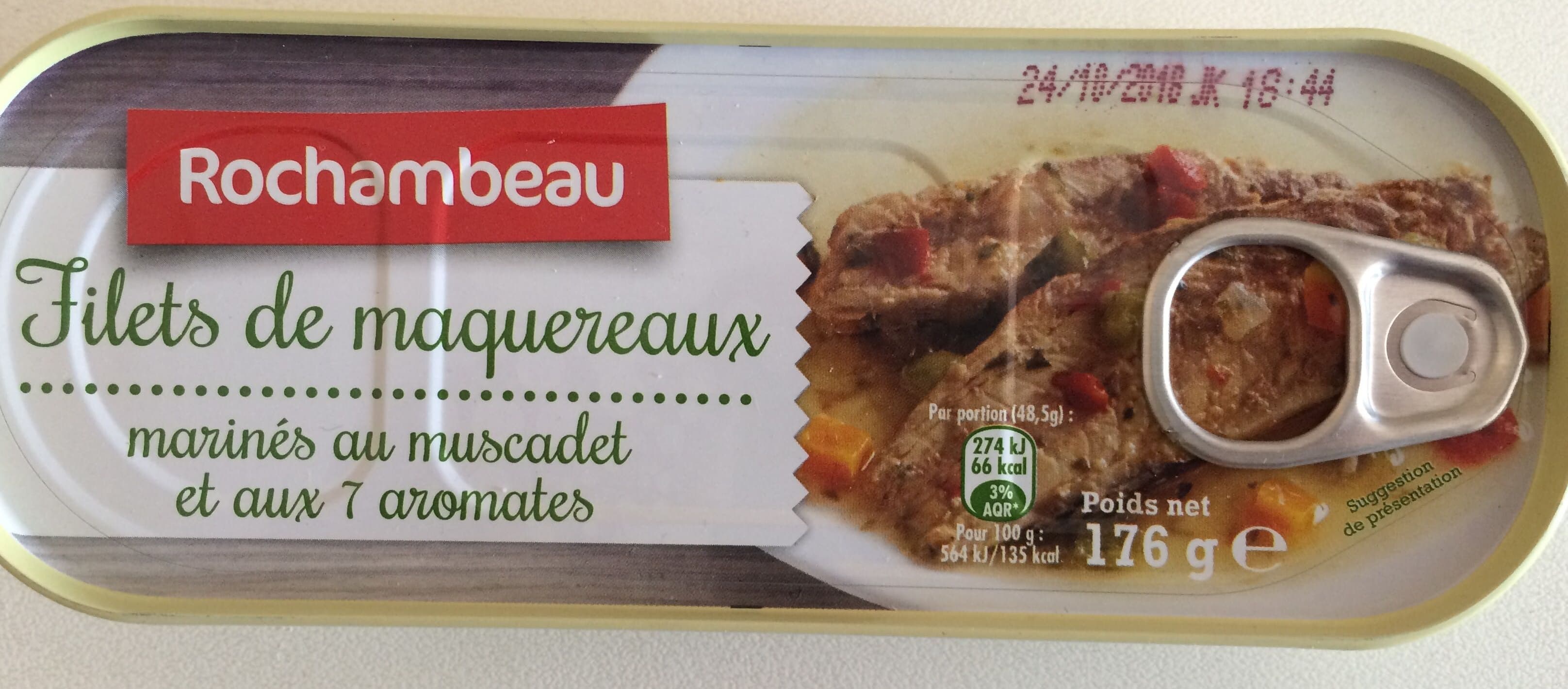 Rochambeau Filets de maquereaux packshot