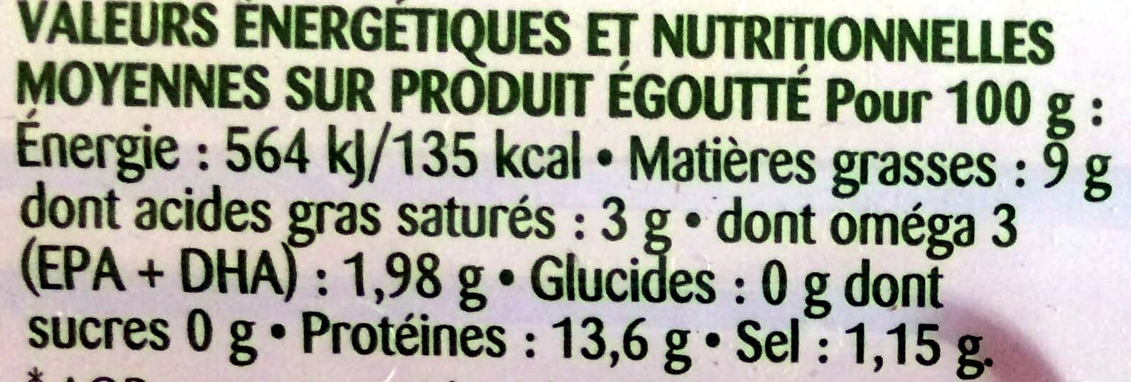 Rochambeau Filets de maquereaux packshot