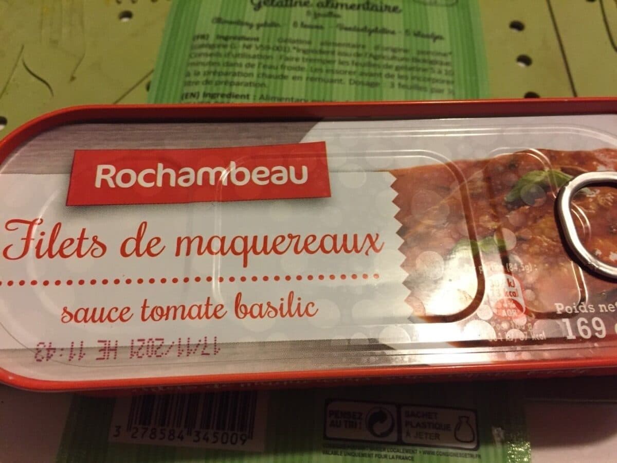 Rochambeau Filets de maquereaux packshot