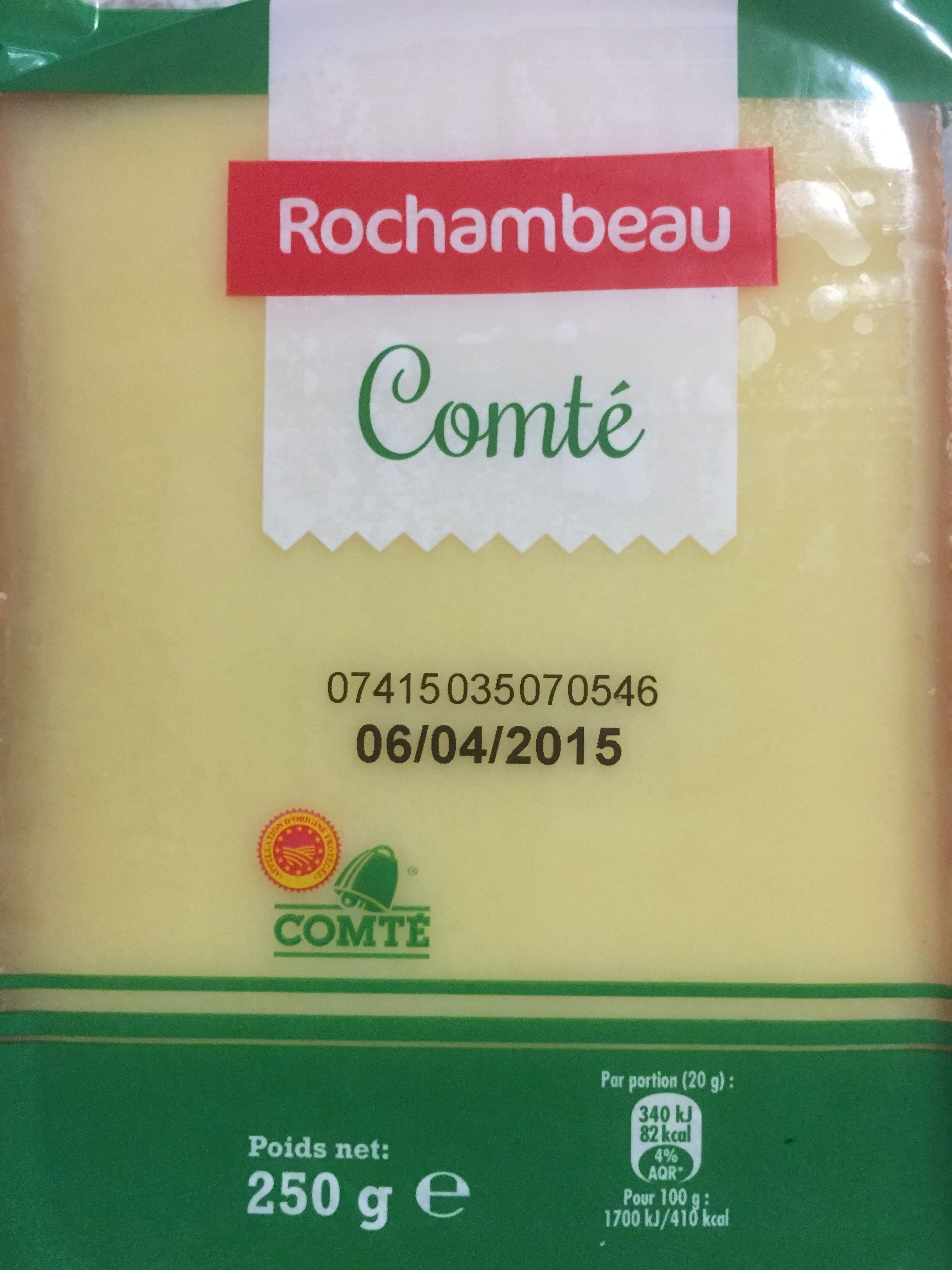 rochambeau Comté packshot