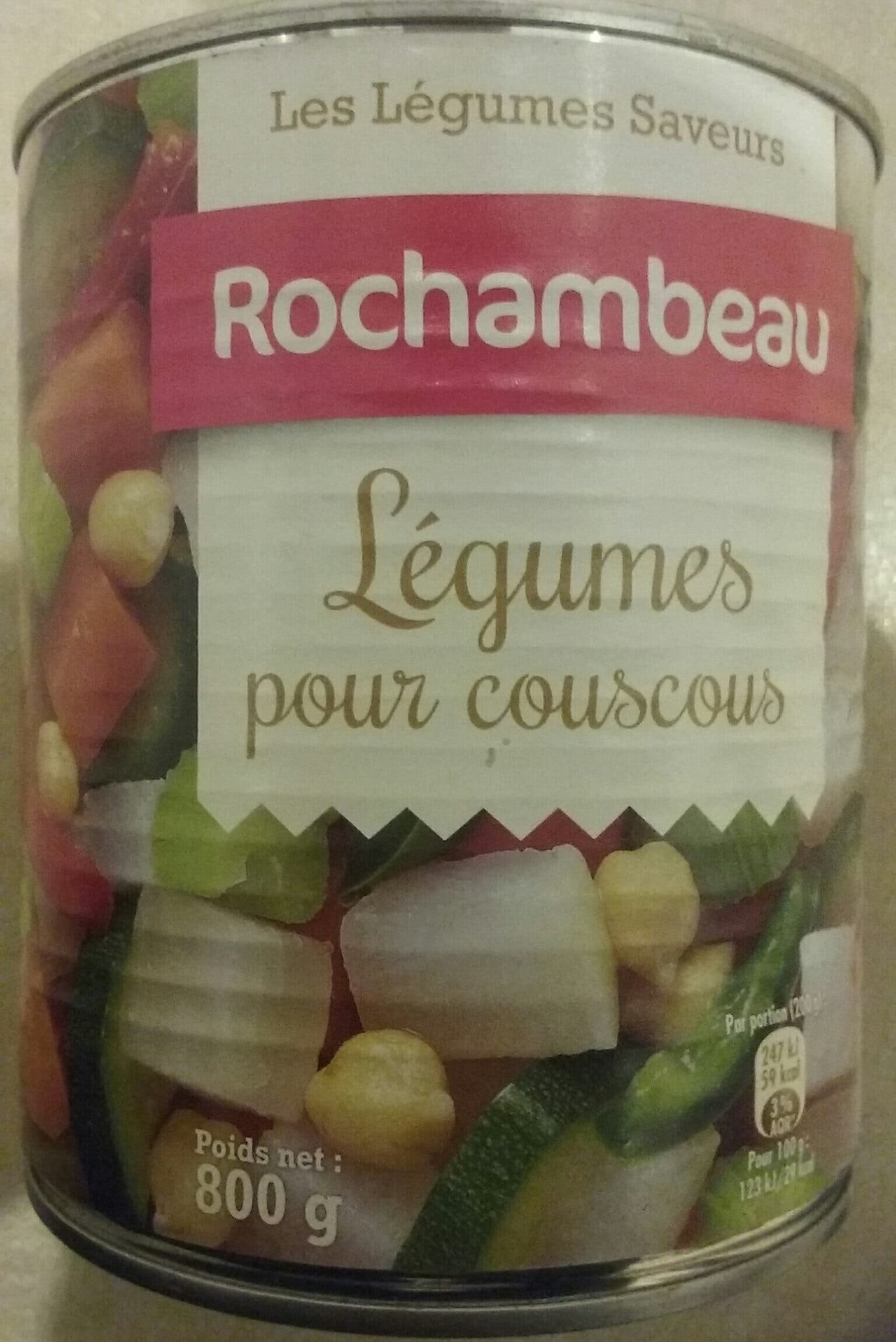 Rochambeau Légumes Pour Couscous Rochambeau packshot