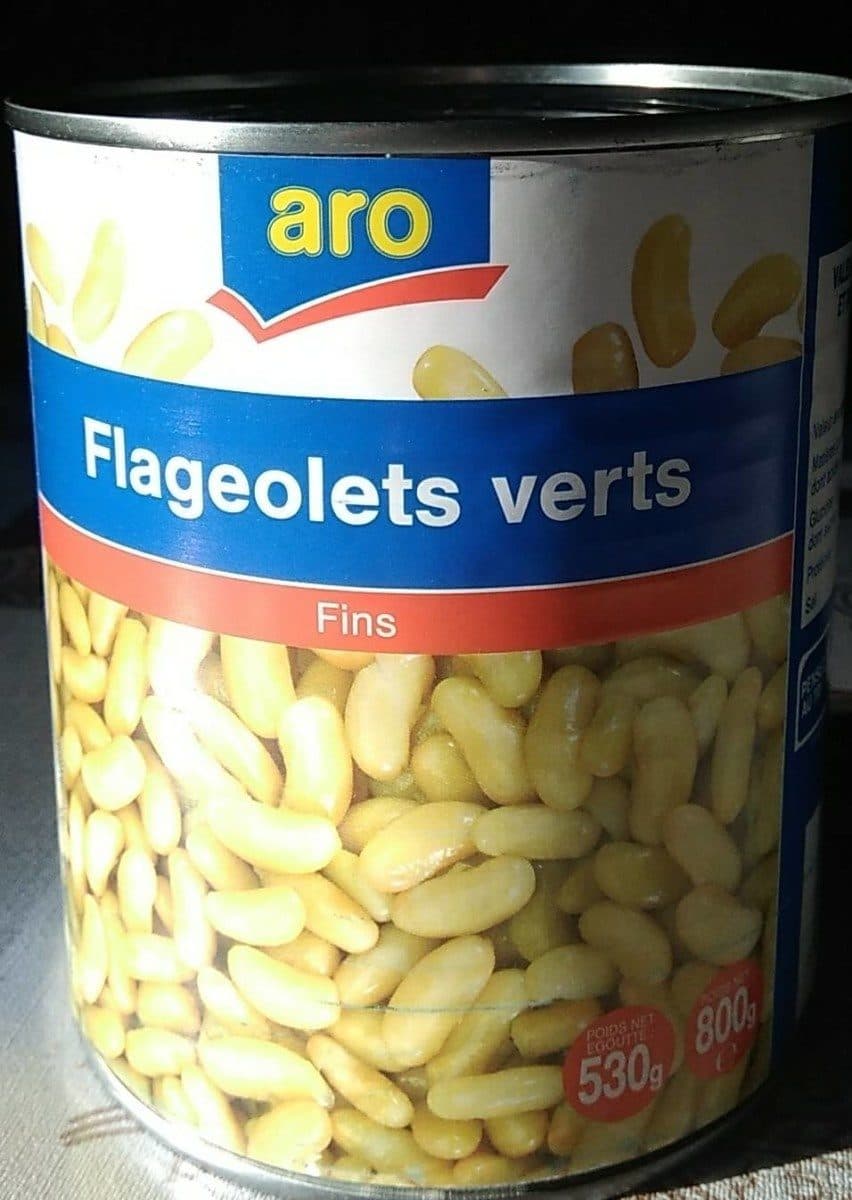 Aro Flageolets verts packshot