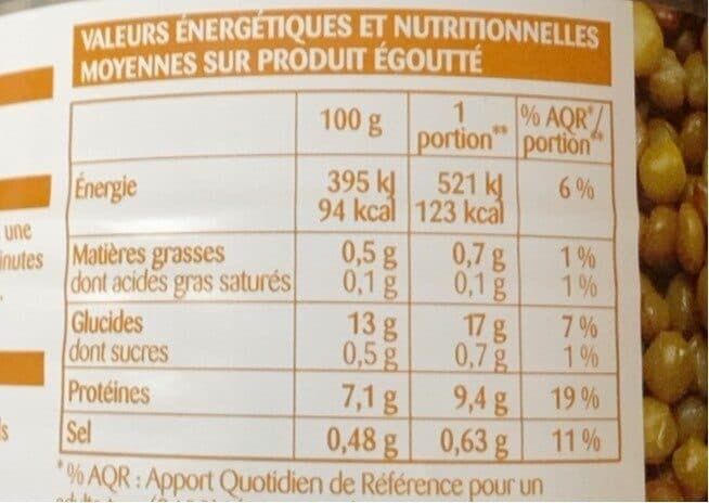 Rochambeau Lentilles Préparées Rochambeau packshot