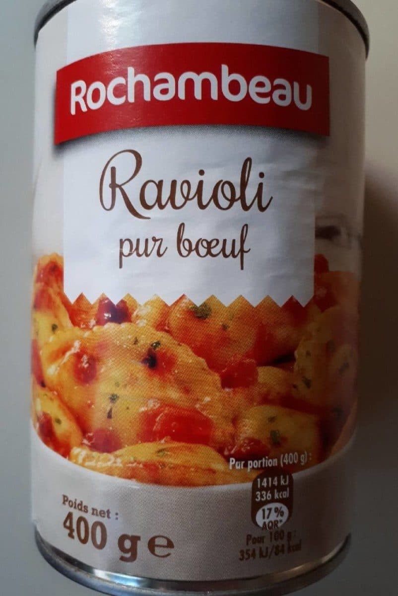 Rochambeau Ravioli pour boeuf packshot
